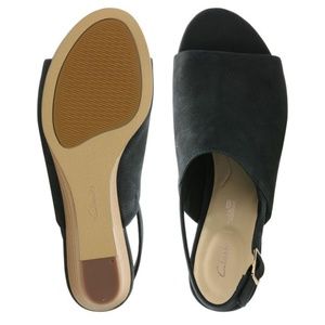 Clarks Mena Lily wedge sandals